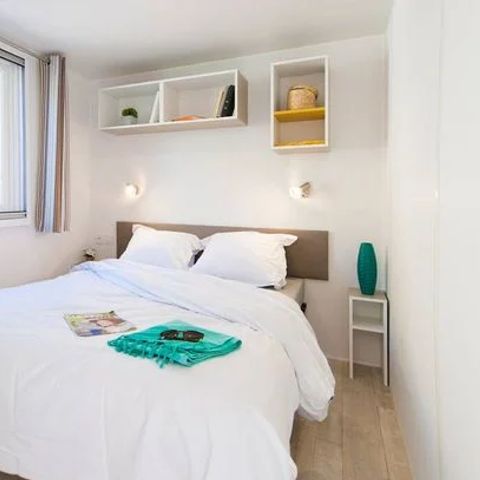 MOBILHOME 6 personnes - Comfort | 2 Ch. | 4/6 Pers. | Terrasse simple | Clim. | TV