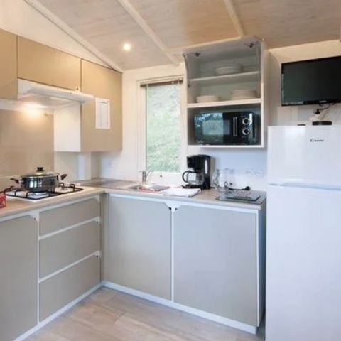 MOBILHOME 6 personnes - Comfort | 3 Ch. | 6 Pers. | Terrasse simple | Clim. | TV