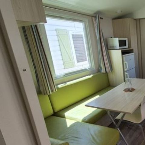 MOBILHOME 4 personnes - Mobil Home Aqua 2 ch 4 pers Terrasse Semi-Couverte TV