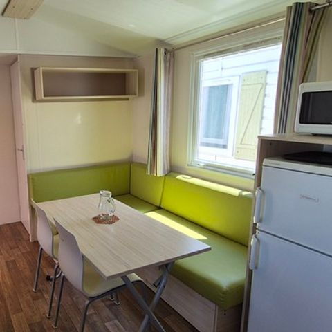 MOBILHOME 4 personnes - Mobil Home Aqua 2 ch 4 pers Terrasse Semi-Couverte TV
