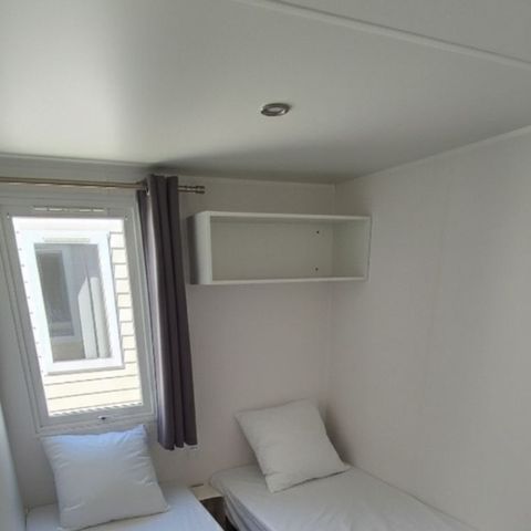 MOBILHOME 6 personnes - Mobil Home Aqua 3 ch 6 pers Terrasse Semi-Couverte TV