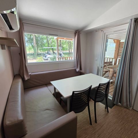 MOBILHOME 6 personnes - Comfort | 3 Ch. | 6 Pers. | Terrasse Simple | 1 SDB | Clim