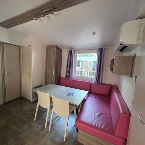 MOBILHOME 6 personnes - Comfort | 3 Ch. | 6 Pers. | Terrasse surélevée | Clim.
