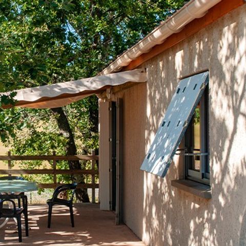 MOBILHOME 6 personnes - 2 Ch. | 4/6 Pers. | Terrasse surélevée | TV