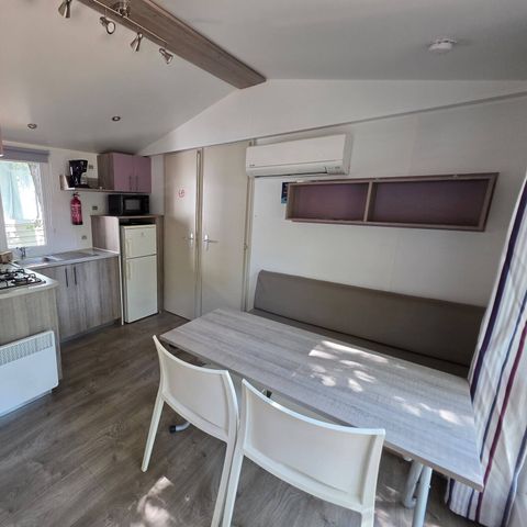 MOBILHOME 4 personnes - Comfort | 2 Ch. | 4 Pers. | Terrasse simple | Clim.