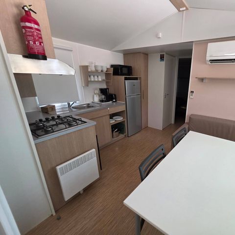 MOBILHOME 6 personnes - Comfort | 3 Ch. | 6 Pers. | Terrasse Simple | 1 SDB | Clim