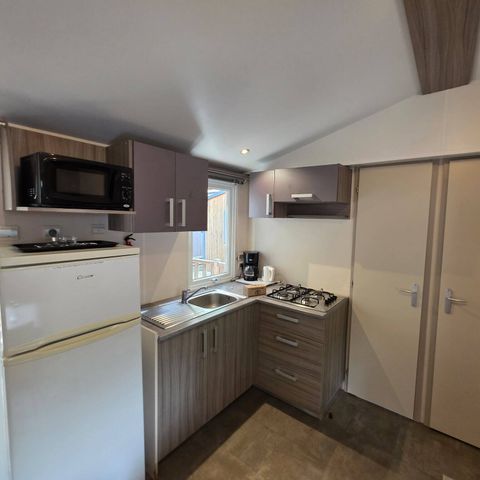 MOBILHOME 6 personnes - Comfort | 3 Ch. | 6 Pers. | Terrasse surélevée | Clim.