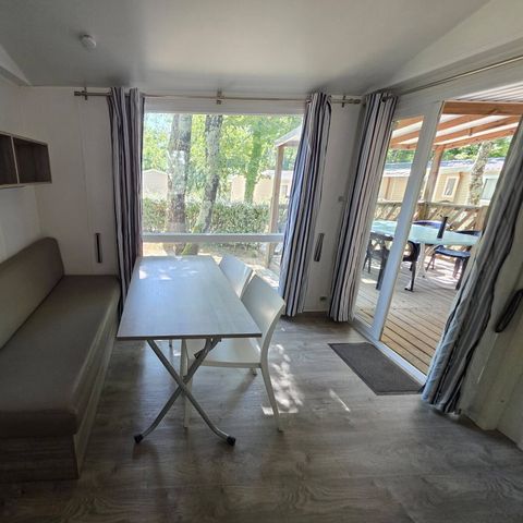 MOBILHOME 4 personnes - Comfort | 2 Ch. | 4 Pers. | Terrasse simple | Clim.