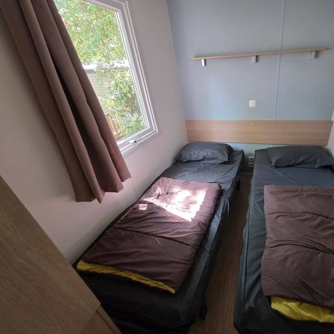 MOBILHOME 6 personnes - Comfort | 3 Ch. | 6 Pers. | Terrasse Simple | 1 SDB | Clim