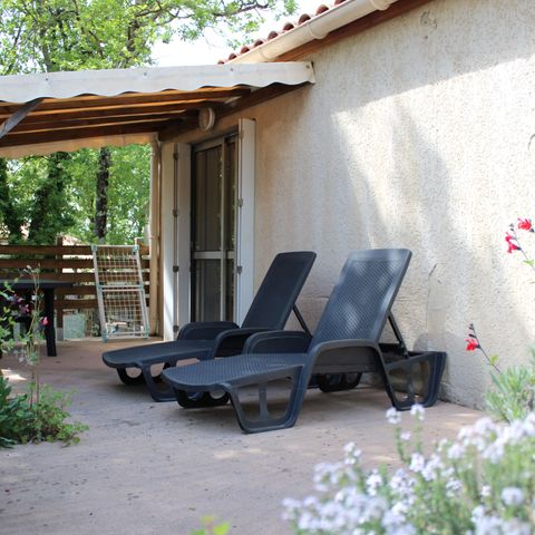 GÎTE 6 personnes - Gîte | 2 Ch. | 4/6 Pers. | Terrasse surélevée | TV