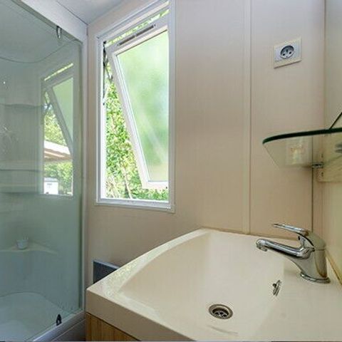 MOBILHOME 6 personnes - Mobil-home | Classic XL | 3 Ch. | 6 Pers. | Terrasse surélevée non couverte | Clim.