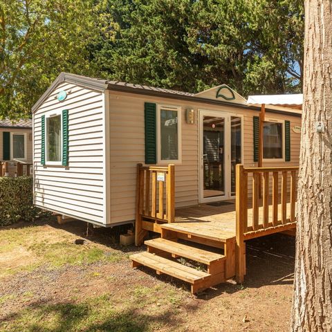 MOBILHOME 6 personnes - Mobil-home | Classic XL | 3 Ch. | 6 Pers. | Terrasse surélevée non couverte | Clim.