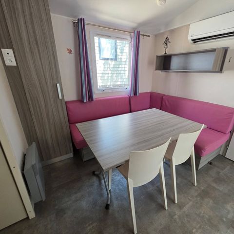 MOBILHOME 6 personnes - Classic | 3 Ch. | 6 Pers. | Terrasse surélevée | Clim.