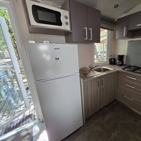 MOBILHOME 6 personnes - Classic | 3 Ch. | 6 Pers. | Terrasse surélevée | Clim.