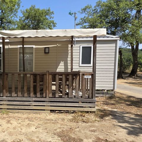MOBILHOME 4 personnes - Comfort | 2 Ch. | 4 Pers. | Terrasse surélevée | Clim.
