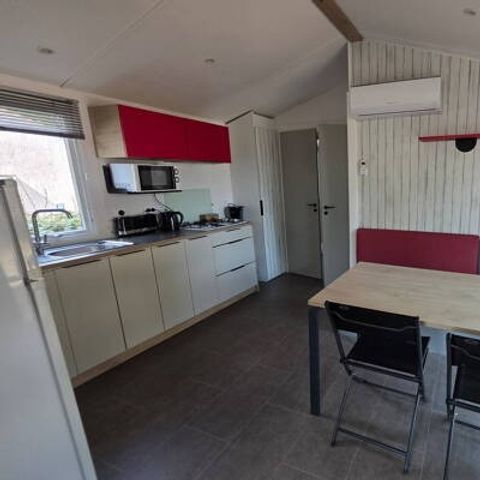 MOBILHOME 6 personnes - Mobil-home | Comfort | 2 Ch. | 4/6 Pers. | Terrasse simple | Clim.
