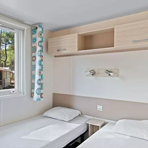 MOBILHOME 6 personnes - Mobil-home | Comfort | 3 Ch. | 6 Pers. | Terrasse surélevée | Clim. | TV