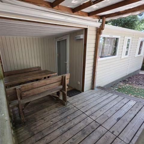 MOBILHOME 6 personnes - Mobil-home | Comfort | 3 Ch. | 6 Pers. | Terrasse Lounge | Clim.
