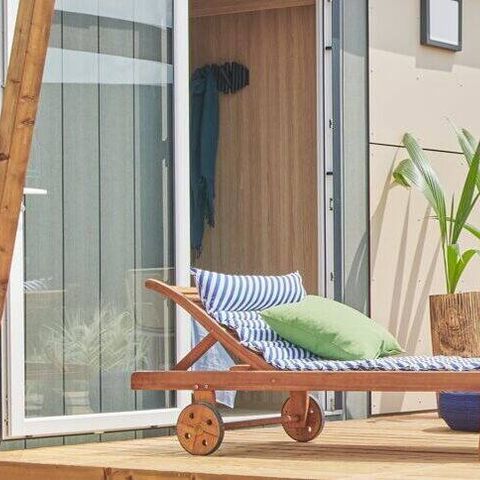 MOBILHOME 8 personnes - Ultimate | 3 Ch. | 6/8 Pers. | Terrasse Lounge | Outdoor kitchen | 2 SDB | Clim.