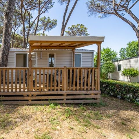 MOBILHOME 4 personnes - Comfort | 2 Ch. | 4 Pers. | Terrasse surélevée | Clim.