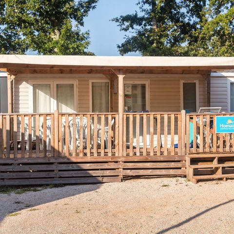 MOBILHOME 6 personnes - Comfort | 3 Ch. | 6 Pers. | Terrasse surélevée | Clim.