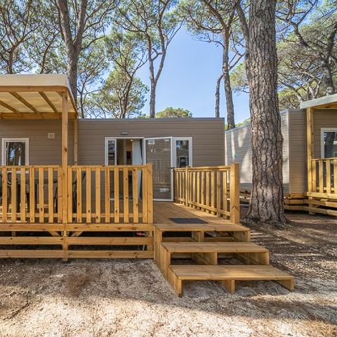 MOBILHOME 6 personnes - Comfort XL | 3 Ch. | 6 Pers. | Terrasse surélevée | Clim.
