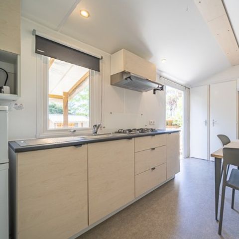 MOBILHOME 6 personnes - Comfort XL | 3 Ch. | 6 Pers. | Terrasse surélevée | Clim.