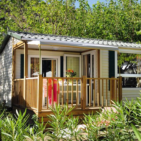 MOBILHOME 4 personnes - Classic XL | 2 Ch. | 4 Pers. | Terrasse simple | TV