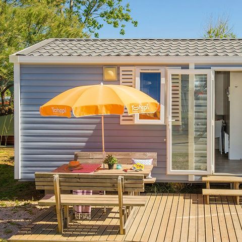 MOBILHOME 4 personnes - Comfort | 2 Ch. | 4 Pers. | Terrasse simple | Clim. | TV