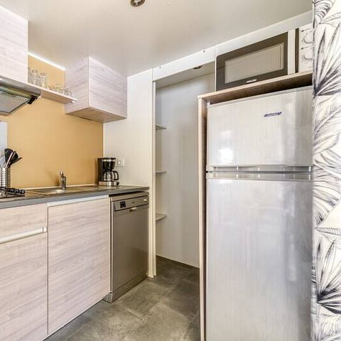MOBILHOME 6 personnes - Mobil-home | Premium | 3 Ch. | 6 Pers. | Terrasse Lounge | Clim.