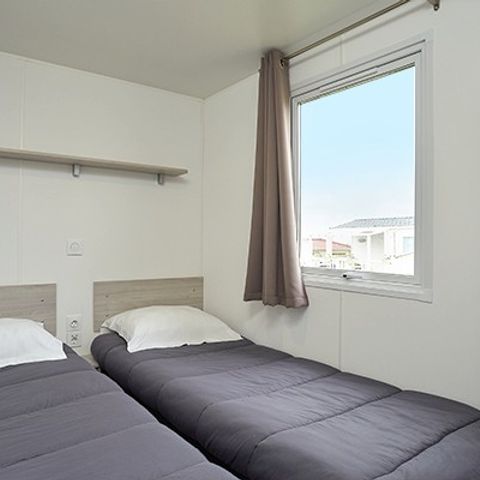 MOBILHOME 6 personnes - Comfort | 3 Ch. | 6 Pers. | Terrasse surélevée | Clim.