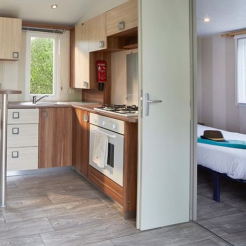 MOBILHOME 8 personnes - Mobil-home | Classic | 3 Ch. | 6/8 Pers. | Terrasse surélevée non couverte