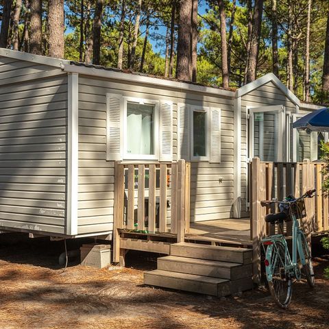 MOBILHOME 8 personnes - Mobil-home | Classic | 3 Ch. | 6/8 Pers. | Terrasse surélevée non couverte