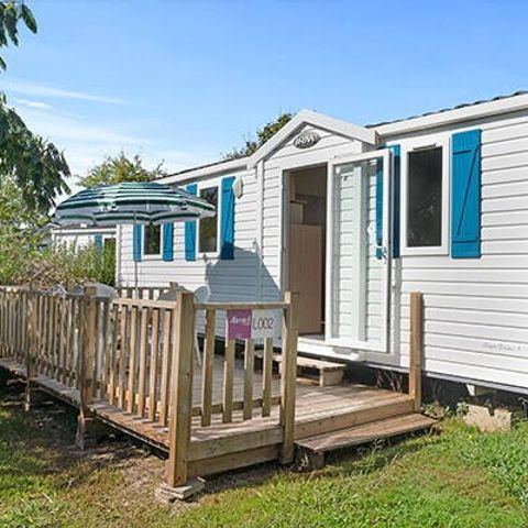 MOBILHOME 6 personnes - Classic | 2 Ch. | 4/6 Pers. | Terrasse surélévée non couverte