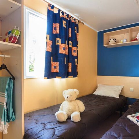 MOBILHOME 6 personnes - Classic | 2 Ch. | 4/6 Pers. | Terrasse surélévée non couverte