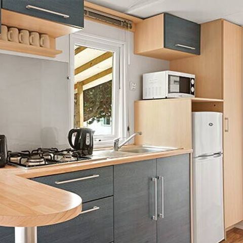 MOBILHOME 6 personnes - Comfort | 2 Ch. | 4/6 Pers. | Terrasse surélevée