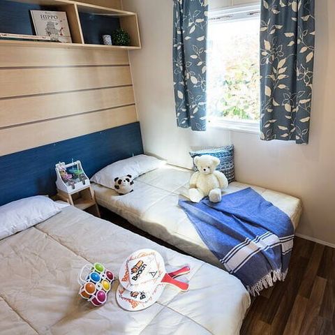 MOBILHOME 6 personnes - Comfort | 2 Ch. | 4/6 Pers. | Terrasse surélevée