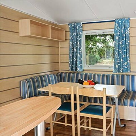 MOBILHOME 6 personnes - Comfort | 2 Ch. | 4/6 Pers. | Terrasse surélevée