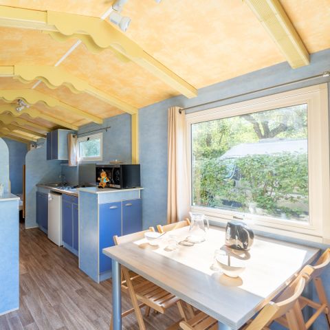 Unique 4 personnes - Roulotte, sans sanitaires 20 m²
