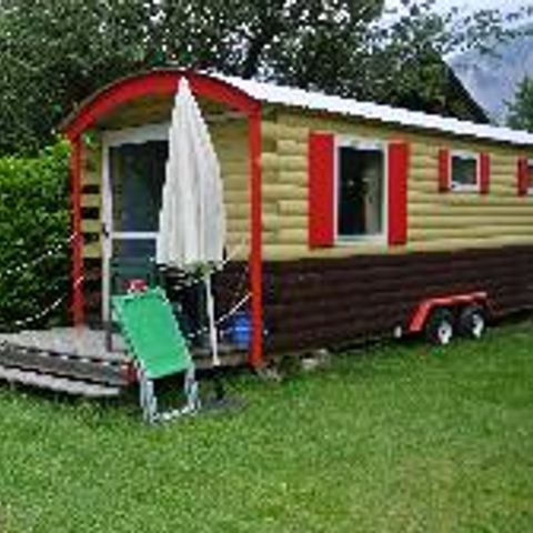 Unique 4 personnes - Roulotte, sans sanitaires 20 m²