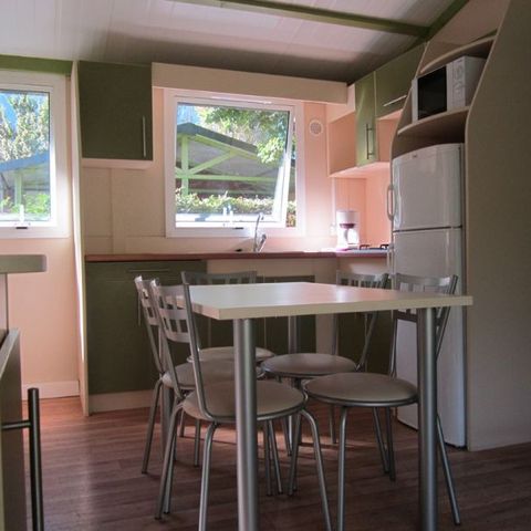 Chalet 6 personnes - Espace Classic 32 m² clim et tv
