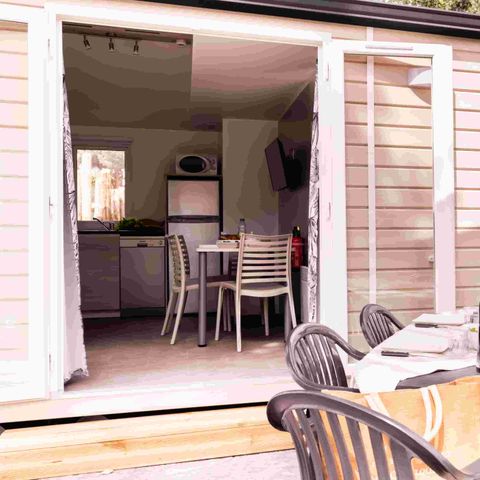 MOBILHOME 6 personnes - Privilège P3 3 chambres 2 SDB GARDEN