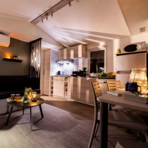 MOBILHOME 6 personnes - Privilège P3 3 chambres 2 SDB GARDEN