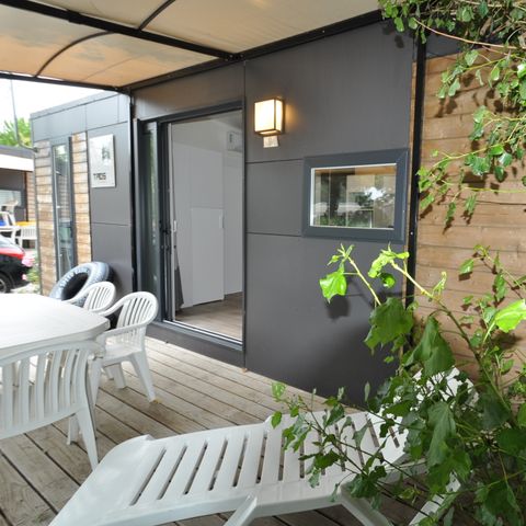 MOBILHOME 6 personnes - Privilège P3 3 chambres 2 SDB JACUZZI GARDEN