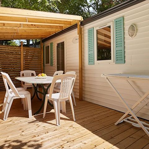 MOBILHOME 6 personnes - Mobil-home | Classic XL | 2 Ch. | 4/6 Pers. | Terrasse