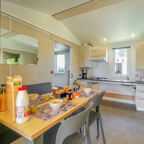 MOBILHOME 4 personnes - RESIDENTIEL ACCÈS PMR 2 chambres 4/6 pers. 