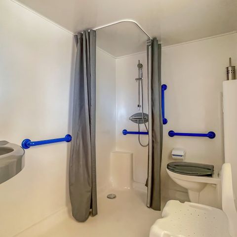 MOBILHOME 4 personnes - RESIDENTIEL ACCÈS PMR 2 chambres 4/6 pers. 