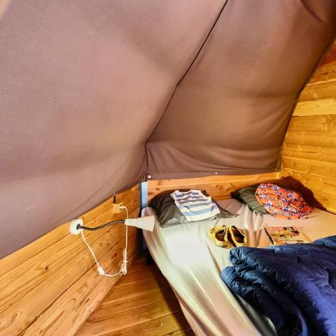 TENTE 4 personnes - Tipi 3 Pièces 4 Personnes (2 Adultes + 2 Enfants) Sans Sanitaire