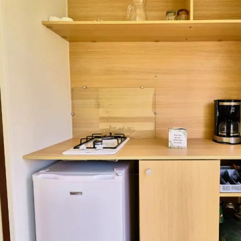 Tente en toile et en bois 4 personnes - Bungalow Toilé 3 Pièces 4 adultes (+ 1 enfant -9 ans) Sans Sanitaire