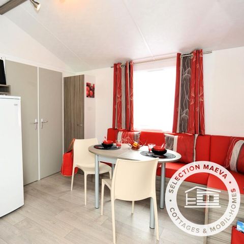 MOBILHOME 5 personnes - Authentique 3 Pièces 4/5 Personnes + TV